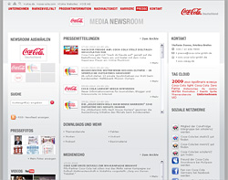 Online-social-media-newsroom in Trend zu Online PR und Online Newsroom